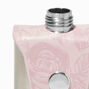 Floral Print Mini Flask Keychain,