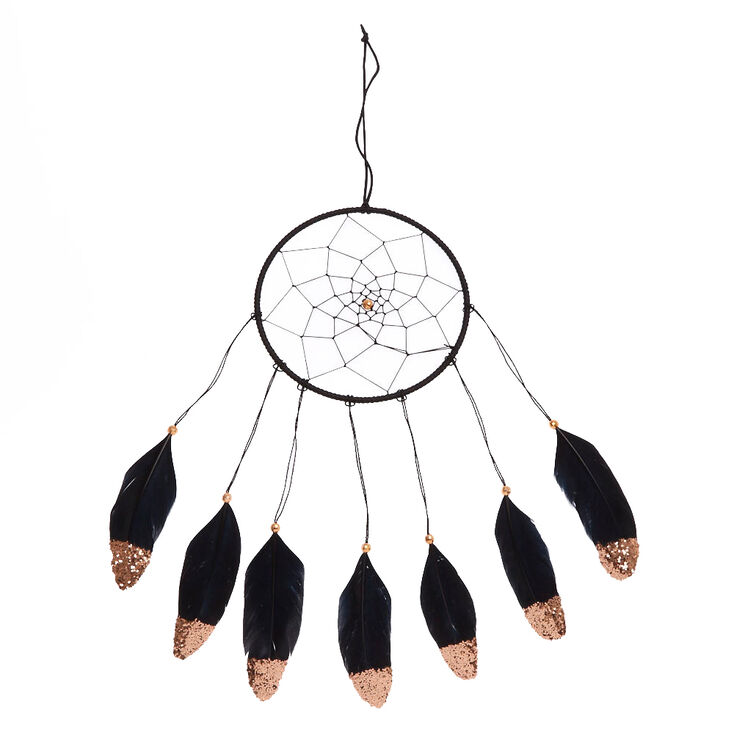 Glitter Dreamcatcher - Black,