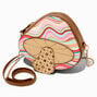 Retro Mushroom Shaped Crossbody Bag,