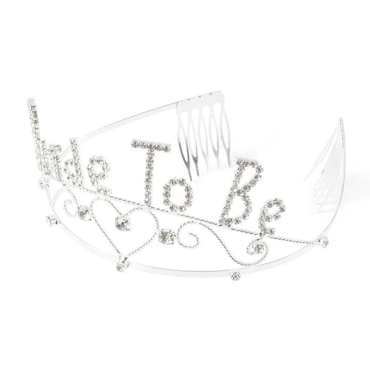 Bride to Be Bling Tiara - Silver,