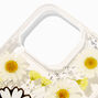 Daisy Ring Holder Protective Phone Case - Fits iPhone 14 Pro Max,