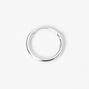 Sterling Silver Single 10MM Hoop Earring,