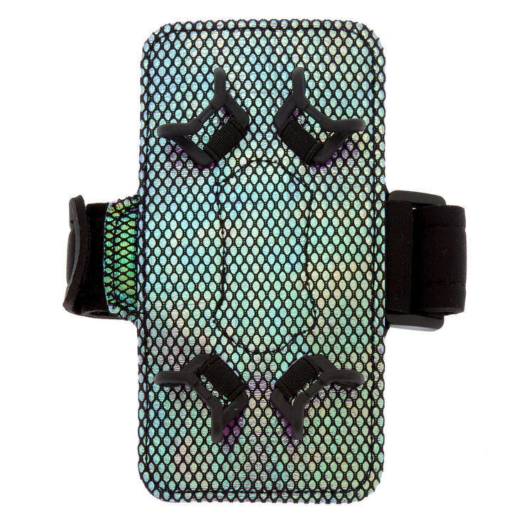 Blue Holographic Arm Band,