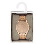 Rose Gold Filigree Design Watch,