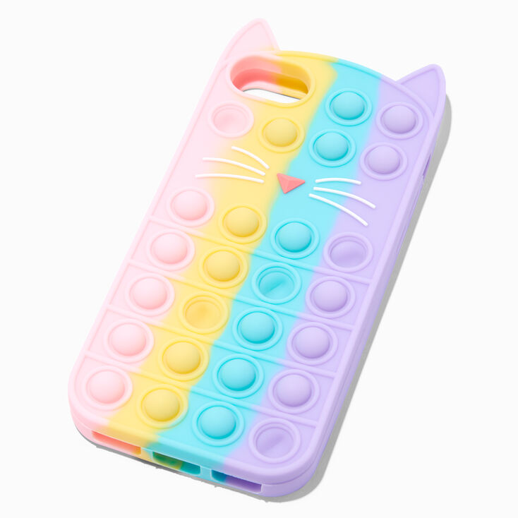Rainbow Cat Popper Phone Case - Fits iPhone&reg; 6/7/8/SE,