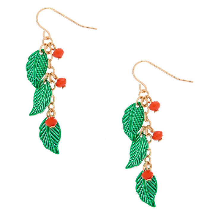 1.5" Mistletoe Drop Earrings,