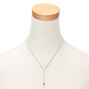 Silver Glass Rhinestone Teardrop Jewelry Set - 2 Pack,