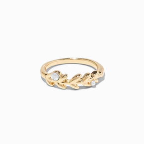 Gold Embellished Assorted Midi Rings - 7 Pack,