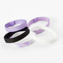 Mixed Purple Sport Grip Hair Ties - 5 Pack,