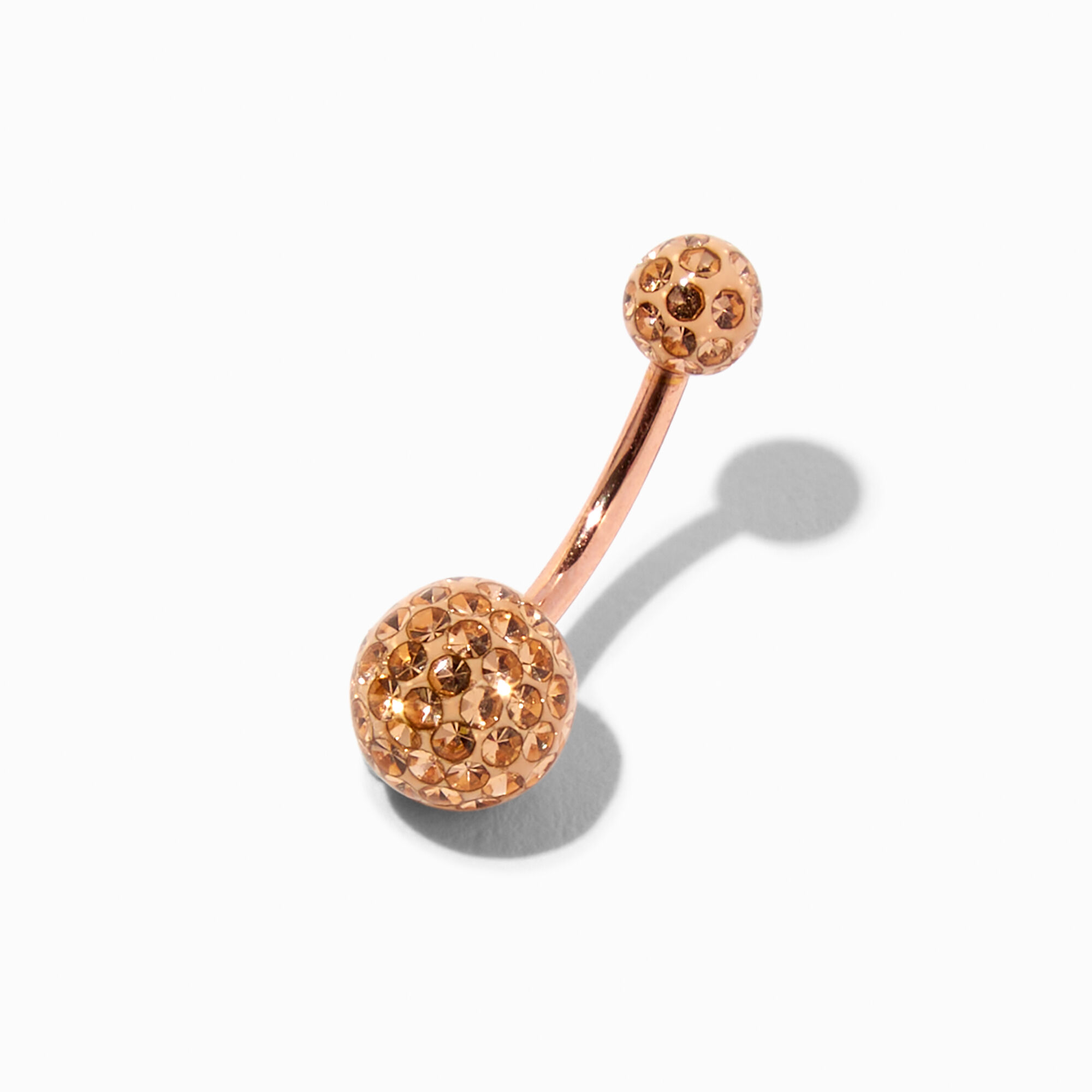 Rose gold hot sale belly ring