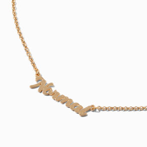 Mean Girls&trade; x ICING Gold-tone Normal Pendant Necklace,