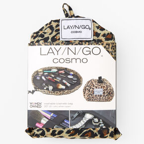 Lay-N-Go&reg; Leopard Cosmetic Bag,