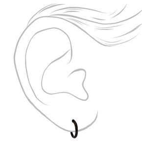 Mixed Metal Eyes, Hearts, &amp; Hoop Stud Earrings - 9 Pack,