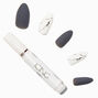 Matte Marble Stiletto Vegan Faux Nail Set &#40;24 Pack&#41;,