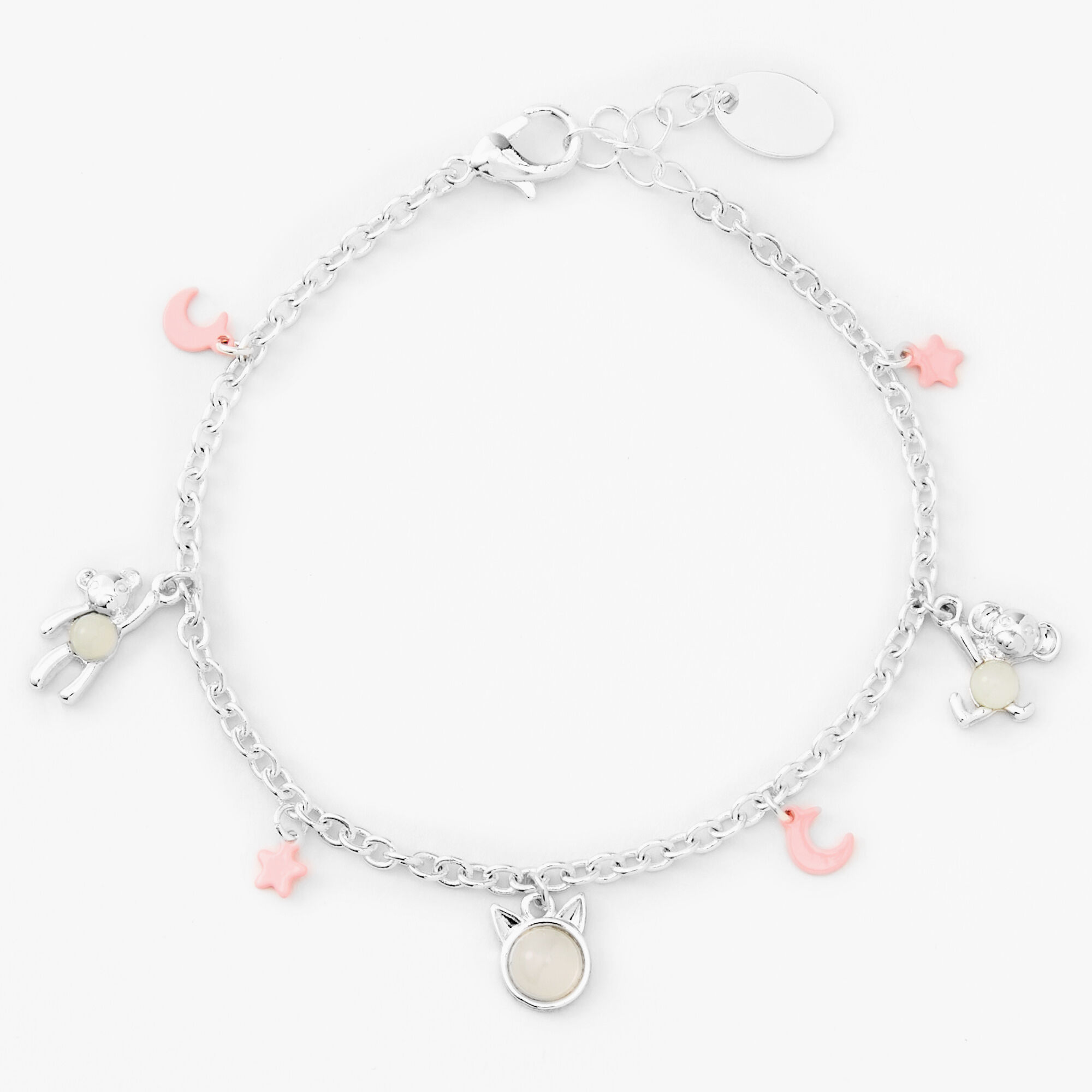 14K Gold LOVE Link Chain Bracelet with Diamond Letter Charms  Sheryl Lowe