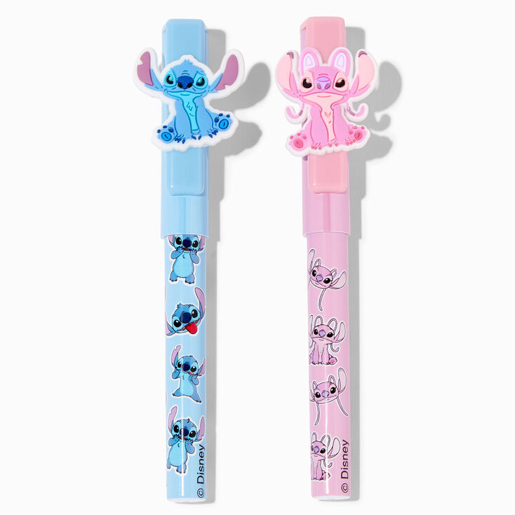 Disney Stitch Gel Pens black ink Set of 2 Pens On Sale