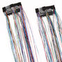 Rainbow Clip In Hair Tinsel - 2 Pack,