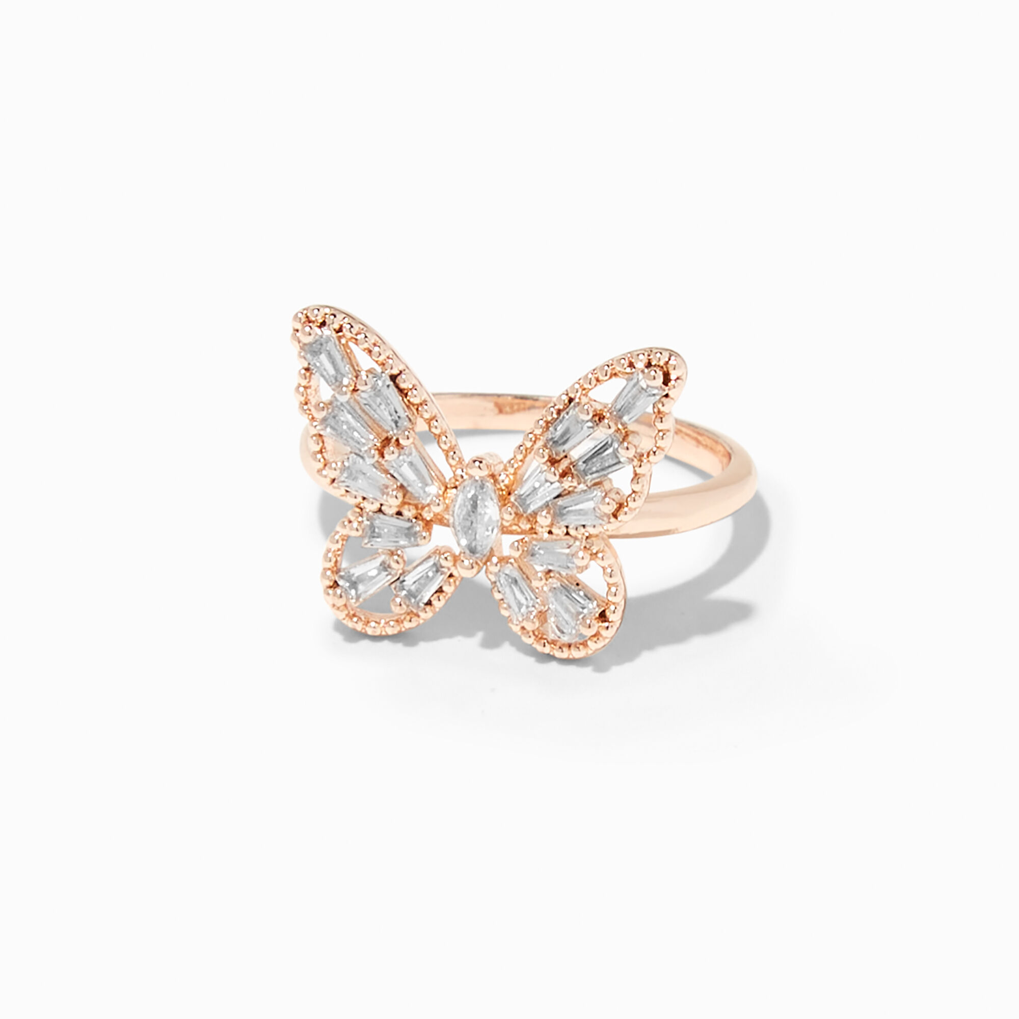 Rose Gold Butterfly Ring – Roz and Lynn Jewelry