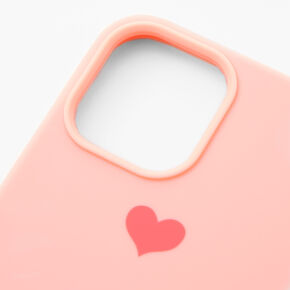Pink Heart Phone Case - Fits iPhone 12 Pro Max,