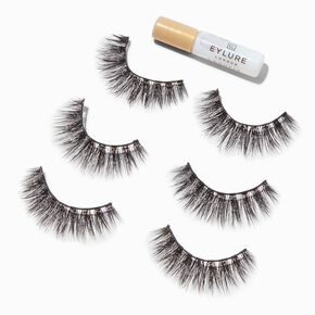 Eylure Luxe Silk Faux Lashes - 3 Pack,