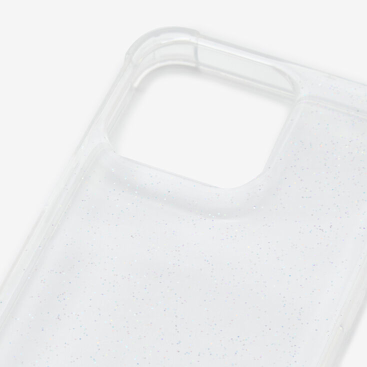 Clear Glitter Protective Phone Case - Fits iPhone&reg; 13 Pro,