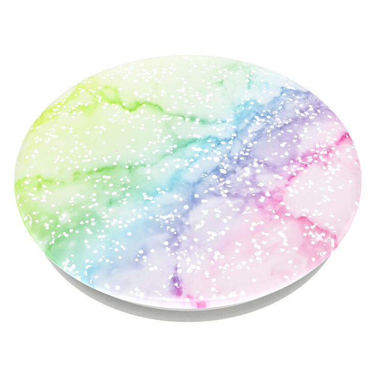 Popsockets Swappable Popgrip Glitter Rainbow Marble Icing Us
