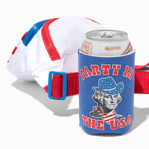 Stars &amp; Stripes Fanny Pack and Koozie Set - 2 Pack,