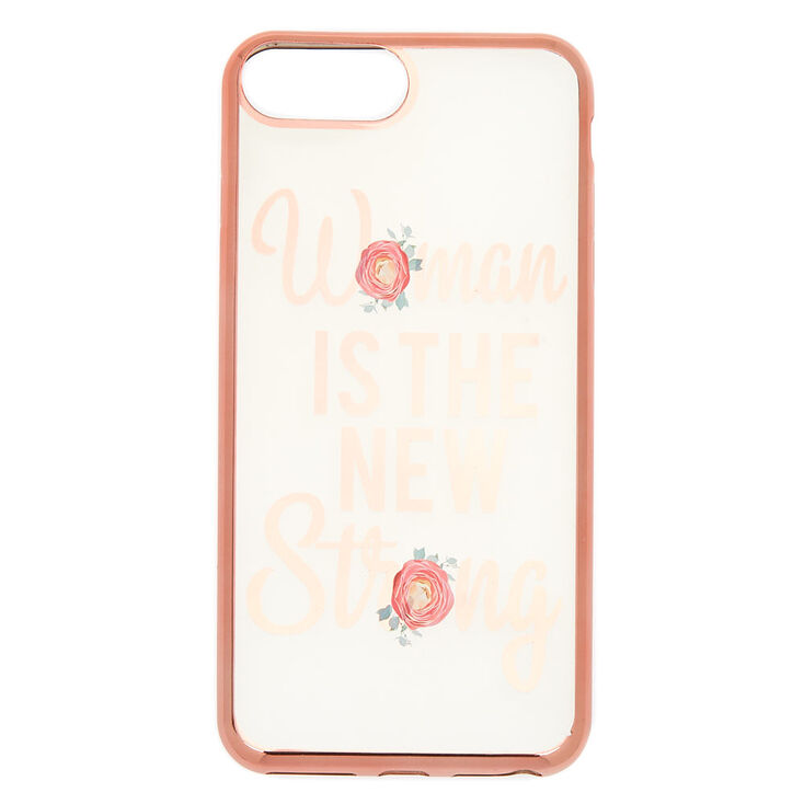 Woman Is The New Strong Phone Case - Fits iPhone 6/7/8 Plus,