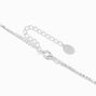Silver Crystal Short Fringe Jewelry Set - 2 Pack,