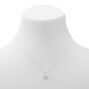 Silver Cubic Zirconia Triangle Jewelry Set - 2 Pack,