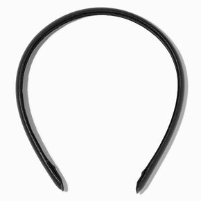 PU Thin Black Headband,