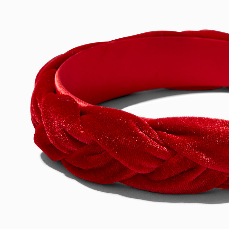 Red Braided Headband,