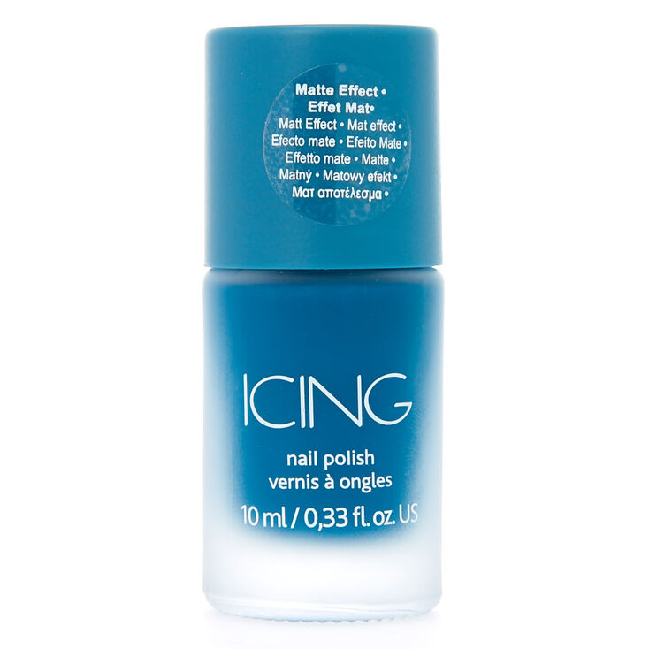 Teal Matte Nail Polish,