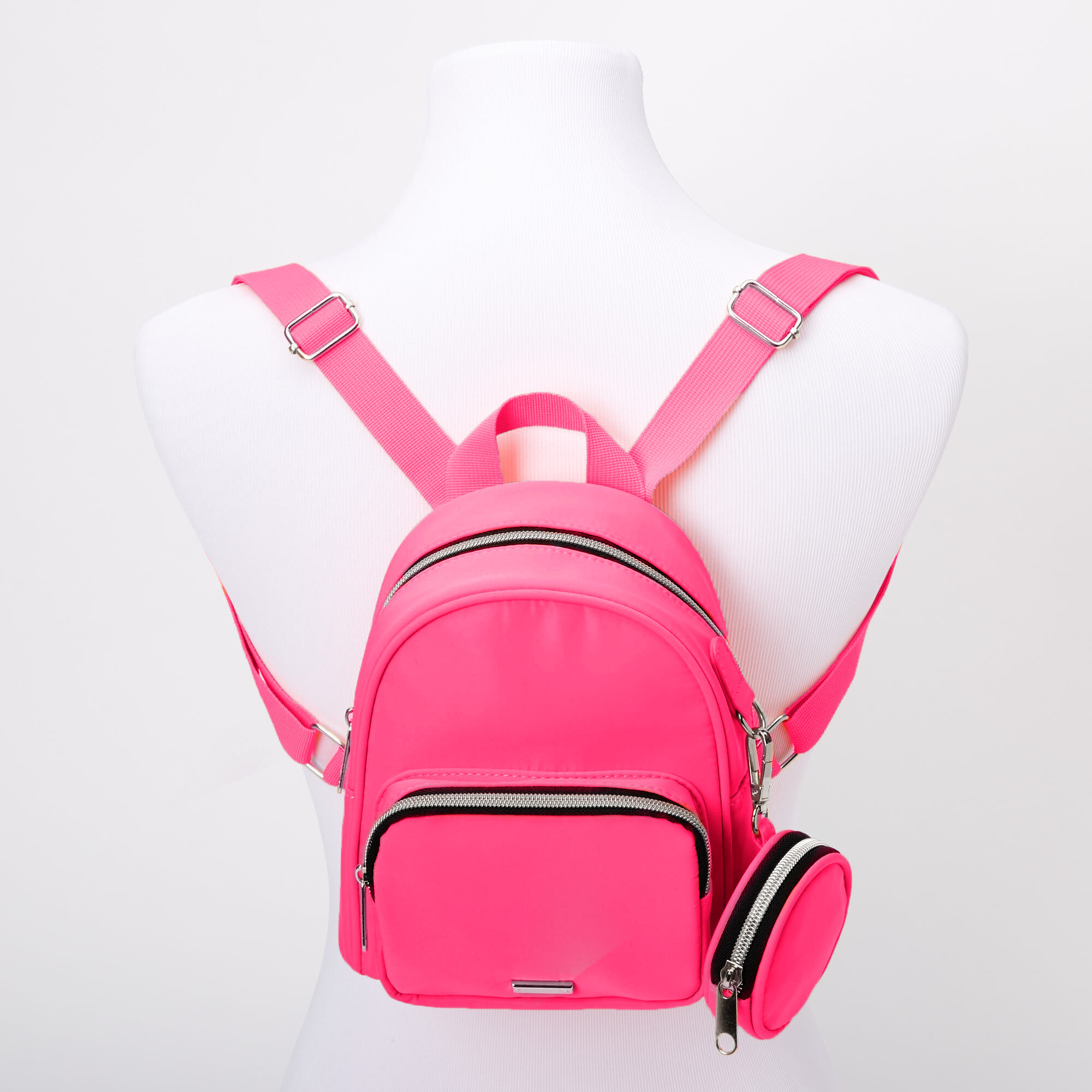 Neon Mini Backpack Pink Icing US
