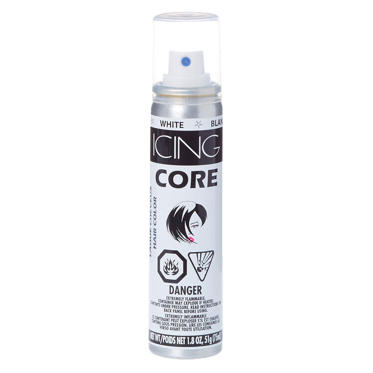 White Core Hair Color Spray Icing Us