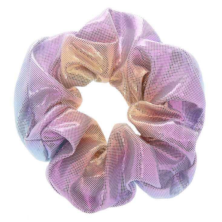 Holographic Unicorn Hair Scrunchie,