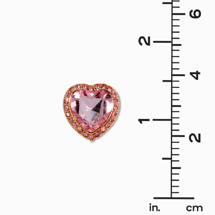 Mean Girls&trade; x ICING Pink Heart Stud Earrings,