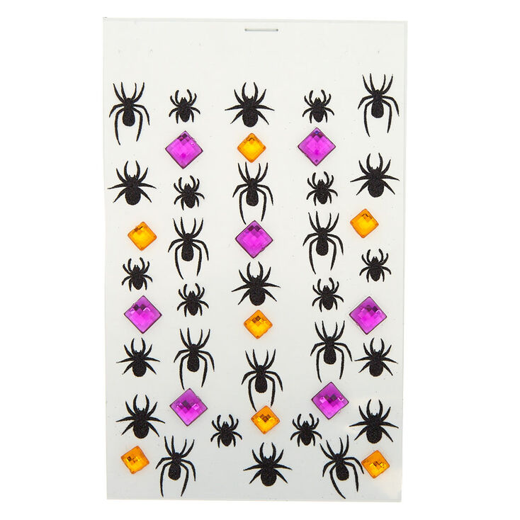 Spider Glitter Body Stickers,