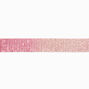 Pink Ombr&eacute; Crystal Choker Necklace,