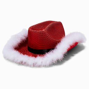 Santa&#39;s Suit Cowboy Hat,