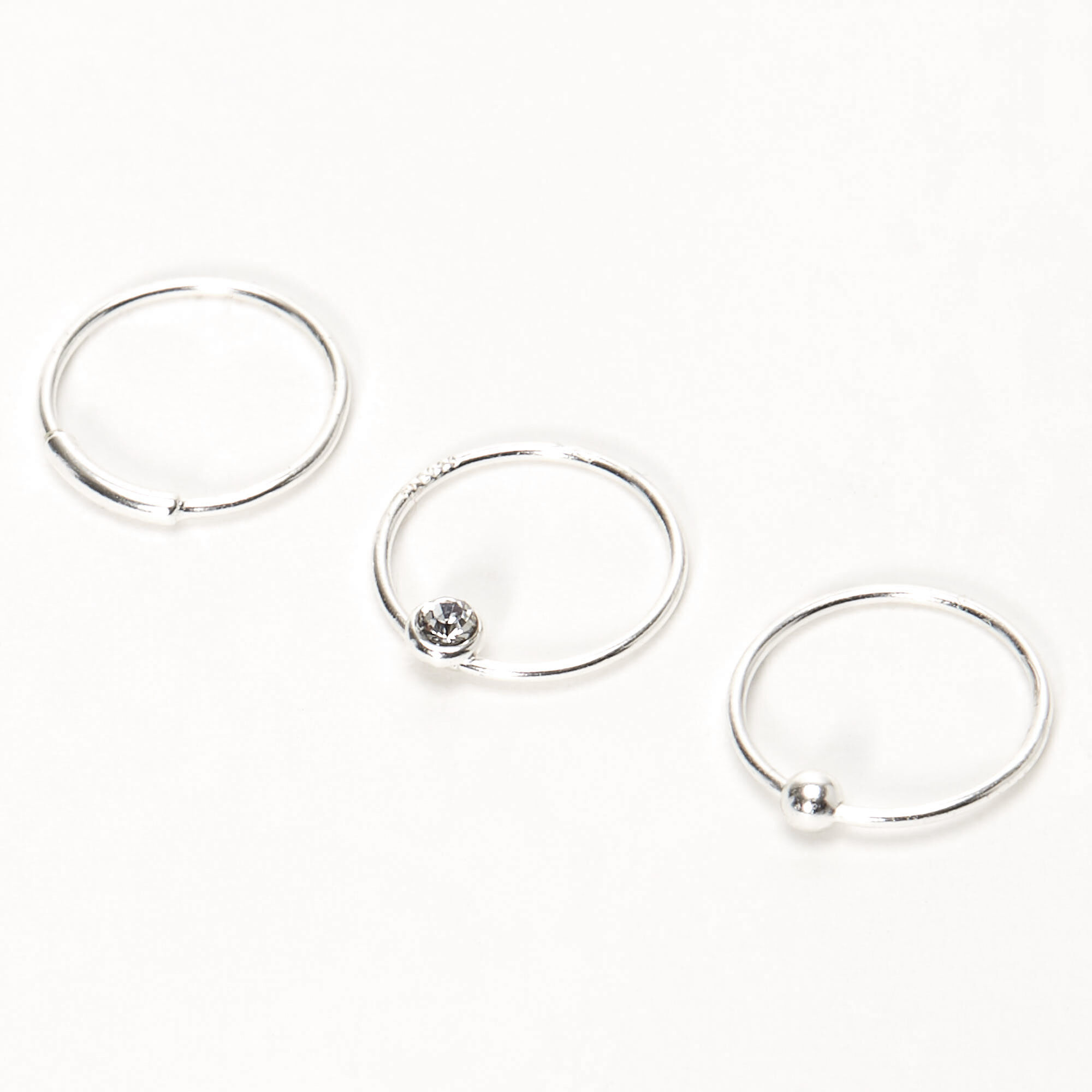 Ball nose ring deals hoop