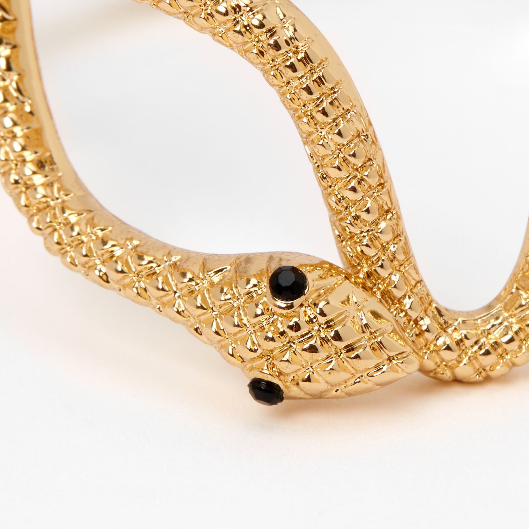 Gold shop snake cuff