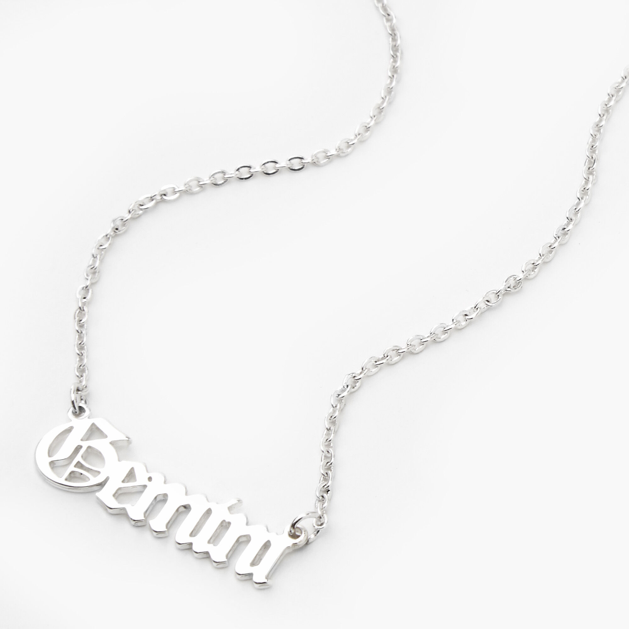 Gemini hotsell necklace silver