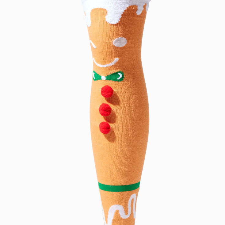 Gingerbread Baby Over The Knee Socks,
