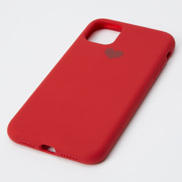 Red Heart Phone Case Fits Iphone 11 Icing Us