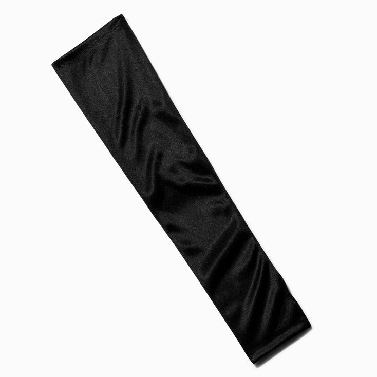 Black Shimmer Arm Warmers,