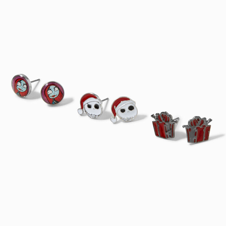The Nightmare Before Christmas&reg; Holiday Stud Earring Set - 3 Pack,