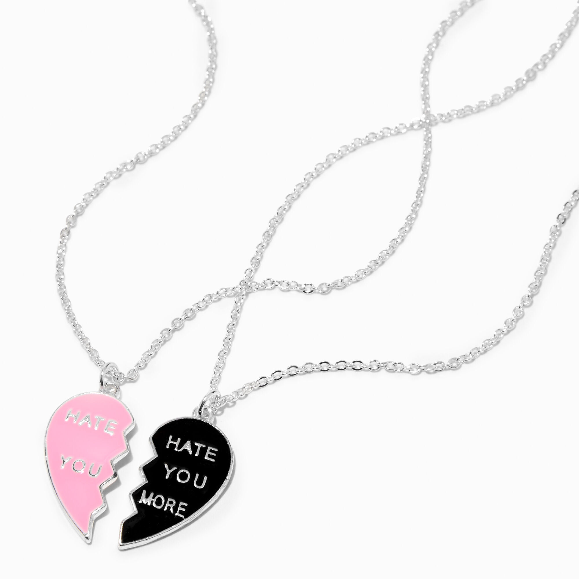 Bff heart necklace for 2 store