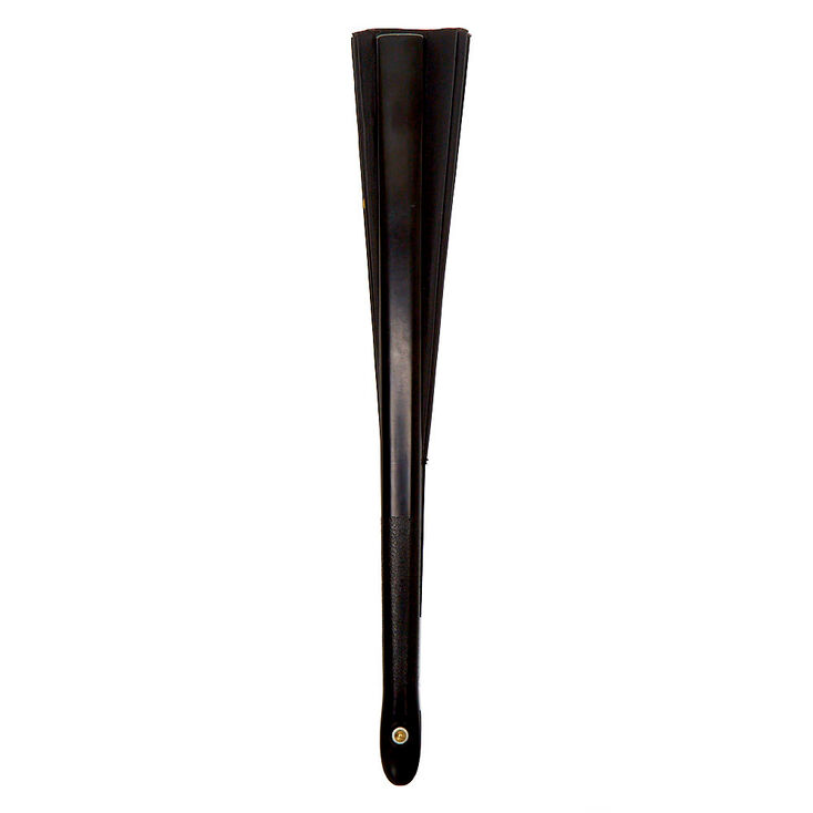 &quot;F*ck It&quot; Black Oversized Folding Fan,