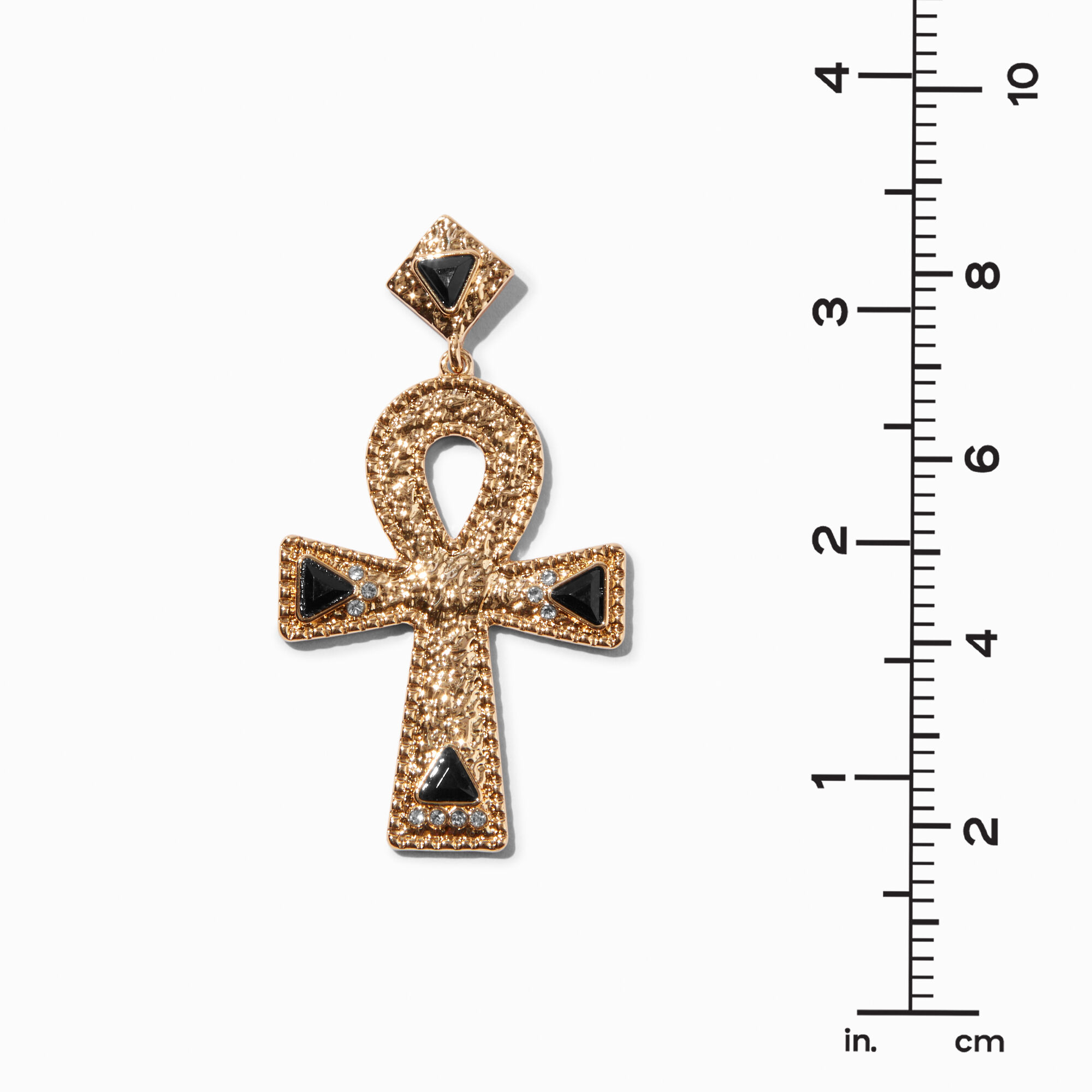 Ankh dangle earrings online